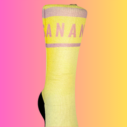 calcetines deportivos ananasocks amarillo