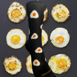 Calcetines deportivos Huevos fritos